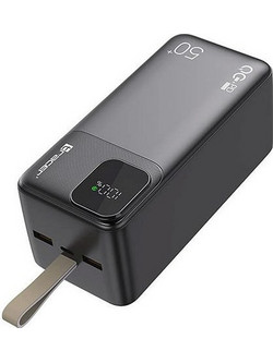 Tracer Prime-V5 Power Bank 50000mAh 22.5W με 2 Θύρες USB-A & Θύρα USB-C Power Delivery Grey