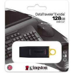 Kingston DataTraveler Exodia 128GB USB Stick 3.2 Gen 1 με USB-A