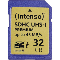 Intenso SDHC 32GB Class 10 U1 UHS-I