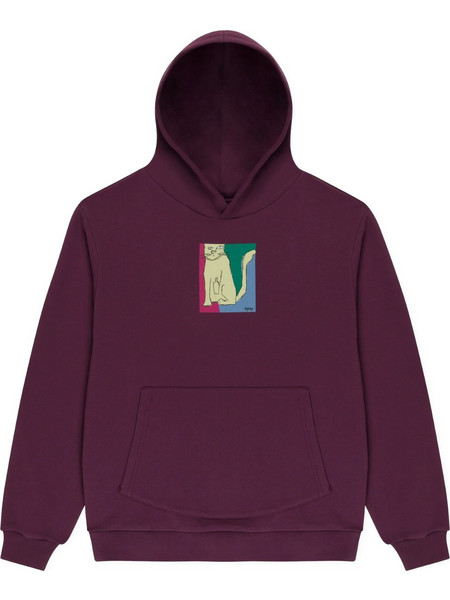 Ripndip Nermhol Ανδρικό Φούτερ με Κουκούλα Dark Plum
