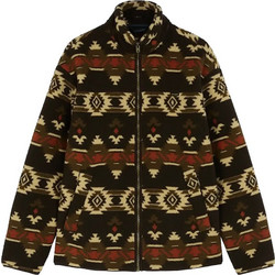 Wrangler Sherpa Fleece Ανδρικό Μπουφάν 112386962-AZTEC CHOCOLAT