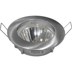 ADELEQ μεταλλικό πλαίσιο spot για G5.3, χωνευτό, 12V, 50W, inox, 2τμχ