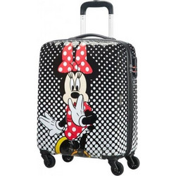 American Tourister Disney Legends Minnie Mouse Polka Dot Παιδική Βαλίτσα Καμπίνας 55x40x20cm με 4 Ρόδες Πολύχρωμη
