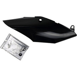 UFO Side Panels for Single Pipe Black