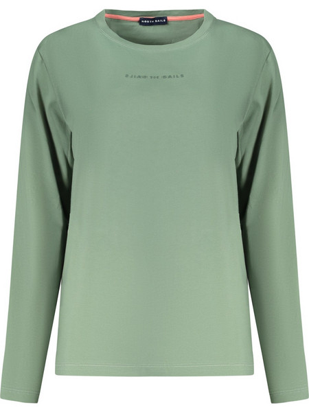 North Sails Womens Long-sleeved T-shirt, Green 093566000_VE0483