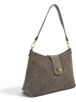 Passaggio Leather Viterbo Τσάντα Ώμου Dark Taupe 4983-KR-02