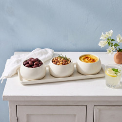 ΕΤΑΖΈΡΕΣ & ΟΡΝΤΕΒΙΈΡΕΣ APPETIZER SET NORA 4P SECRET DE GOURMET 194182