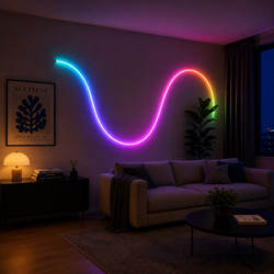 ΤΑΙΝΊΕΣ LED RAINBOW NEON EFFECT LED STRIP 5M USB M8 LA0173