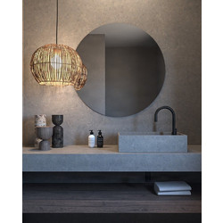 Project Mirrors Circle Στρογγυλός Καθρέπτης Μπάνιου Φ90cm