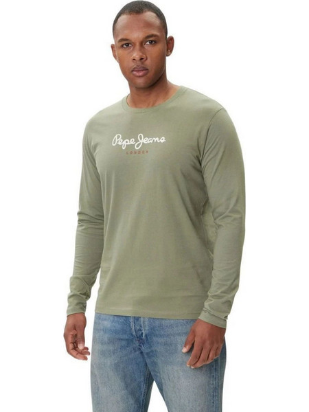 Pepe Jeans Ανδρική Μπλούζα PM5010135-679 Πράσινο