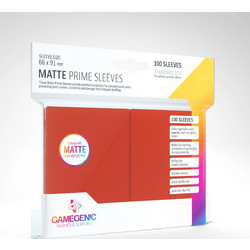 Gamegenic Matte Prime Sleeves Red (100)