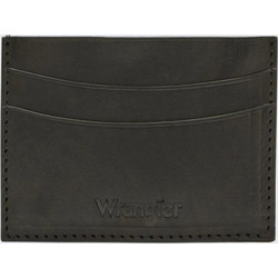 Wrangler Μικρό Δερμάτινο Πορτοφόλι 112387609 - Black