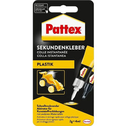 Pattex Κόλλα Πλαστικών 2 Συστατικών 4ml