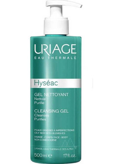 Uriage Hyseac Cleansing Gel Καθαρισμού Προσώπου για Ακμή 500ml