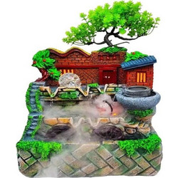 Διακοσμητικό Συντριβάνι Feng Shui - Resin craft bonsai running water ornament-0161044-98605
