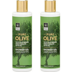 Bodyfarm Olive Oil Αφρόλουτρο σε Gel 2x250ml