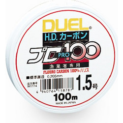 Fluorocarbon Duel H.D. Carbon Pro 100s 100m 0.190mm