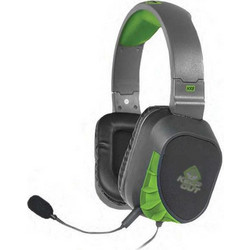 Keep-Out HX8 Gaming Headset Over Ear Grey Green
