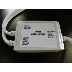 Αδιάβροχος RGB Amplifier 144 Watt 12/24 Volt ip54