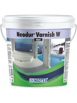 Neotex Neodur Varnish W (A+B) Βερνίκι Επιφάνειας Κονιαμάτων Νερού Ματ 3kg