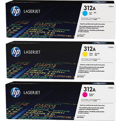 HP 312A C/M/Y Toner