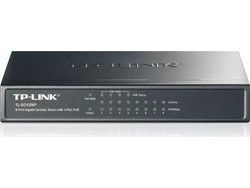 TP-Link TL-SG1008P V3 Unmanaged L2 Switch με 8 Θύρες Ethernet 1Gbps