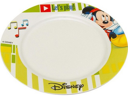 Disney Πιάτο Ρηχό Πορσελάνης Mickey Mouse 19cm 648385