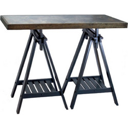 ST 302 Τραπέζι ξυλινο με επιφάνεια hpl - 120Χ80X75 cm