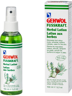 Gehwol Fusskraft Herbal Αποσμητικό σε Lotion Χωρίς Αλουμίνιο για Μύκητες Ποδιών 150ml