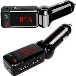 Bluetooth Mp3 Φορτιστής Αυτοκινήτου Car Charger 2xUSB-oem