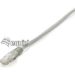 Equip U/UTP Cat.5e Καλώδιο Δικτύου Ethernet 1m Grey
