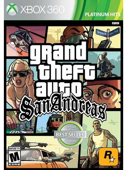 Grand Theft Auto San Andreas Xbox 360