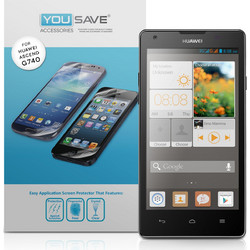 Μεμβράνη Προστασίας Οθόνης Huawei Ascend G740 by Yousave - 3 Τεμάχια (Z762)