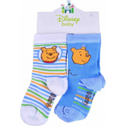 Παιδικες Καλτσες Disney Baby Wp2087A Γαλαζιο/Λευκο (Γαλάζιο)