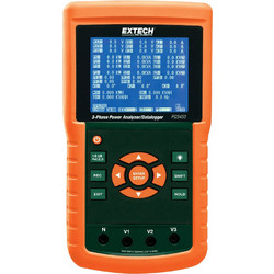 Extech PQ3450 3-Phase Power Analyzer/Datalogger