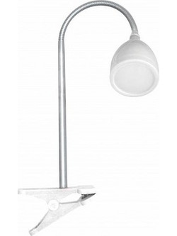 LED clip on desk lamp MACAU 4W/8LED 230V white 4000K Desonia