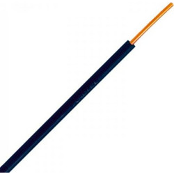 Mονόκλωνο καλώδιο 1 x 1.50 mm HO7V-U PVC (ΝΥΑ) μαύρο