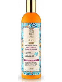 Natura Siberica Oblepikha Normal & Oily Hair Φυτικό Conditioner κατά της Πιτυρίδας για Επανόρθωση για Λιπαρά Μαλλιά 400ml