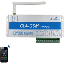 GSM GATE OPENER CL4 Τηλεχειρισμός CL4-GSM +Τροφοδοτικό 4 O/P