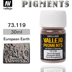 Vallejo Pigment 73.119 EUROPEAN EARTH
