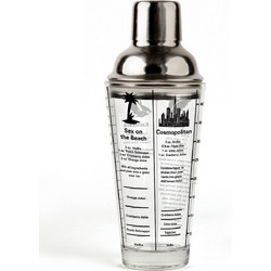 Κοκτέιλ Σέικερ Cocktail Shaker Kikkerland Mix Master 400ml - Kikkerland