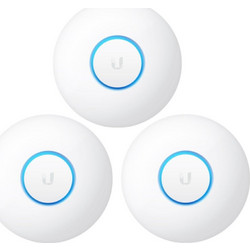 Ubiquiti UniFi nanoHD Access Point WiFi 5 Dual Band (2.4 & 5GHz) 3-Pack
