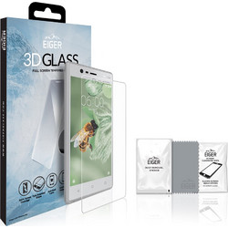 EIGER GLASS Full 3D Γυαλί προστασίας 9H 2.5D SCREEN Protector για Nokia 3 - ΔΙΑΦΑΝΟ - EGSP00132