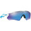 Oakley OO9208 57 Αθλητικά Γυαλιά Ηλίου Μάσκα Κοκάλινα Λευκά με Μπλε Καθρέπτη Φακό