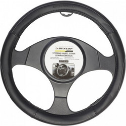 Κάλυμμα Τιμονιού σε Μαύρο Χρώμα, 38cm, Dunlop 41778 - Dunlop Vehicle