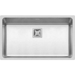 Pyramis Lume Ισόπεδος Νεροχύτης Inox Σατινέ 70x40cm