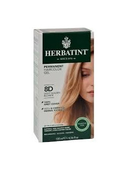 Herbatint 8D Ξανθό Ανοιχτό Χρυσαφί Μόνιμη Βαφή Μαλλιών Χωρίς Αμμωνία 150ml