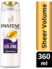 Pantene Pro V Sheer Volume Σαμπουάν για Όγκο για Λεπτά Μαλλιά 360ml