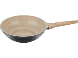Pal Granite Wok Αλουμινίου Αντικολλητικό 28cm