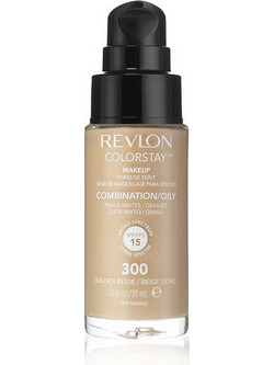 Revlon Colorstay Combination / Oily Skin 300 Golden Beige Liquid Foundation SPF15 30ml
